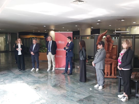 Inaugurazione mostra Caterina Lesa