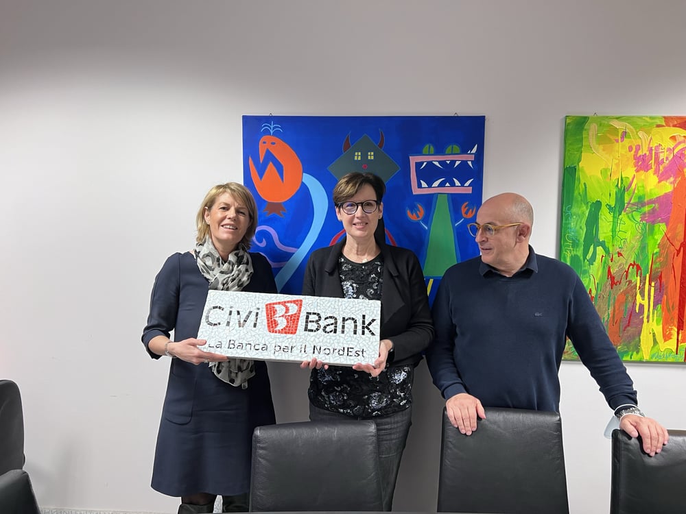 civicrowd progettoautismo fvg visita presidente civibank Gervasio