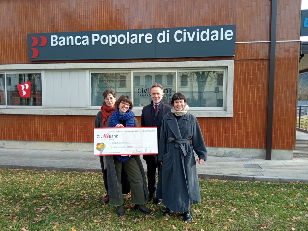 associazione culturale robida topolò con civicrowd di civibank