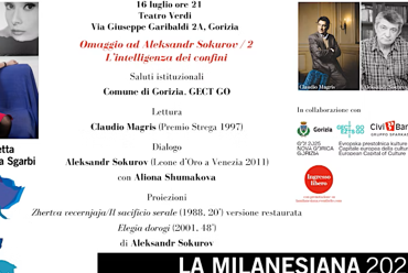 CiviBank sostiene la tappa goriziana de La Milanesiana con l’evento “L’intelligenza dei confini”