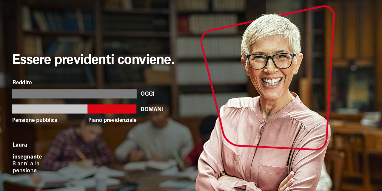 Sparkasse previdenza, piano previdenziale per colmare il gap tra reddito e pensione