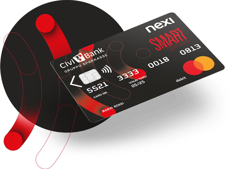 Usa SMART CARD per pagare in tutta sicurezza online e nei negozi